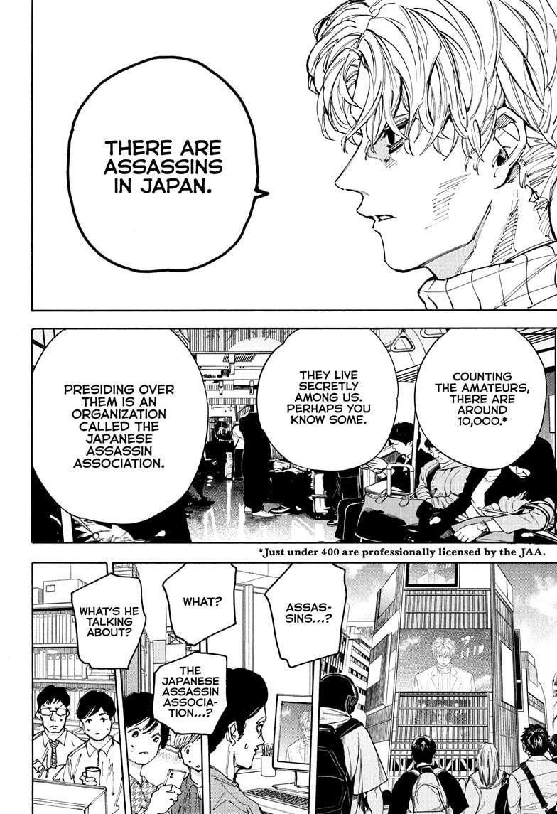 Sakamoto Days Chapter 205 page 4 - Chapter 205: A Three-Stage Revolution