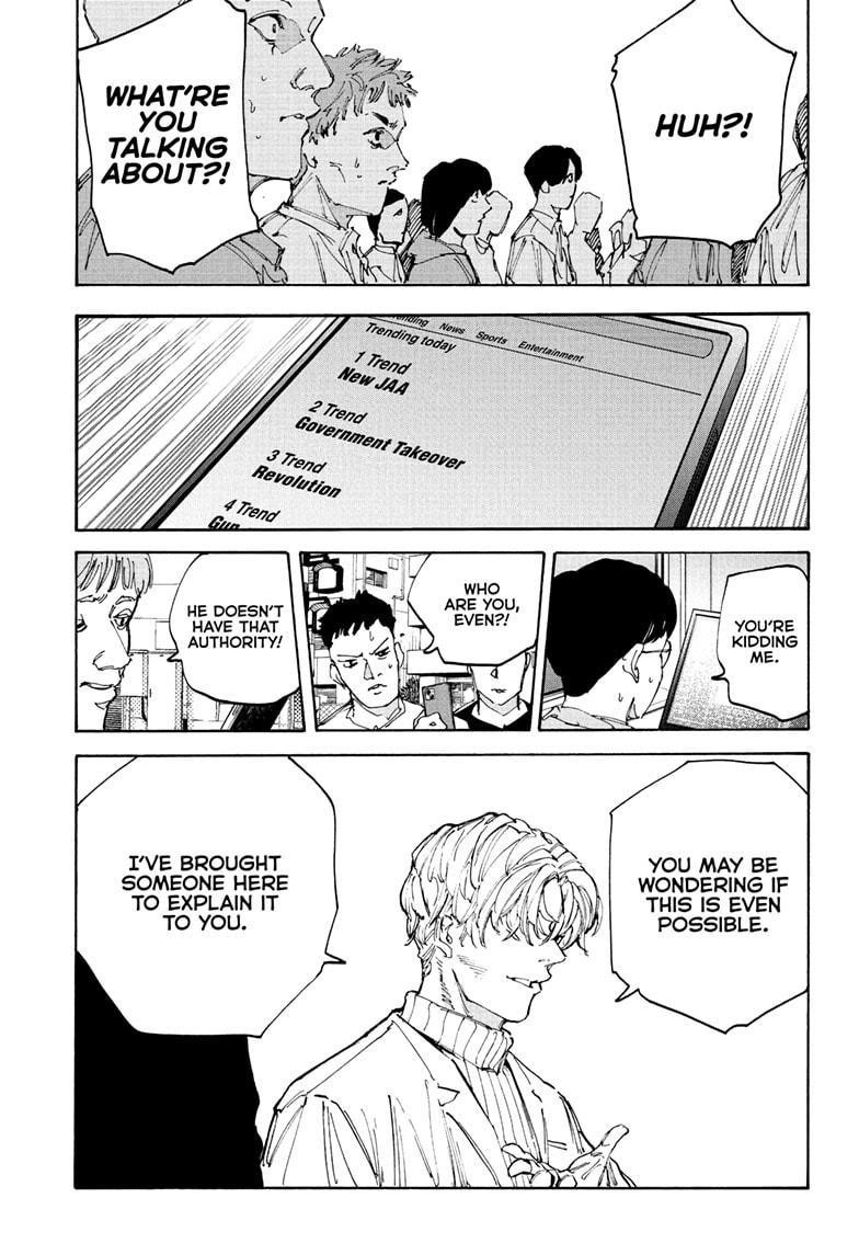 Sakamoto Days Chapter 205 page 9 - Chapter 205: A Three-Stage Revolution