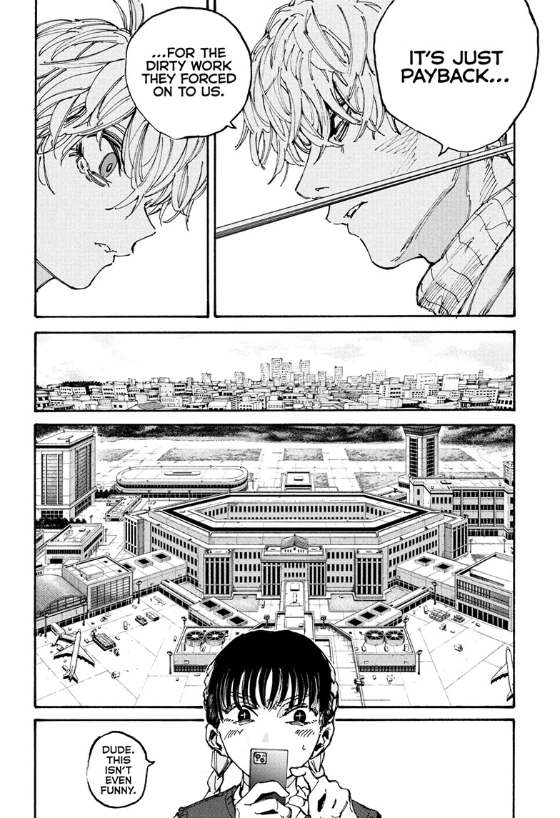 Sakamoto Days Chapter 208 page 12 - Chapter 208: Domino Effect