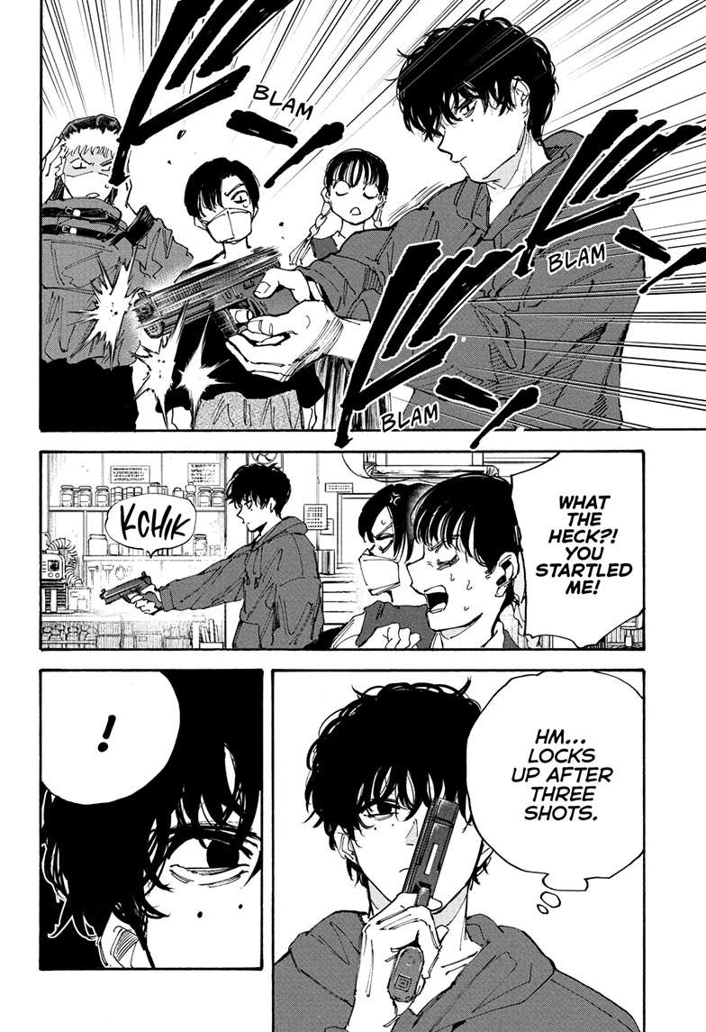 Sakamoto Days Chapter 208 page 16 - Chapter 208: Domino Effect