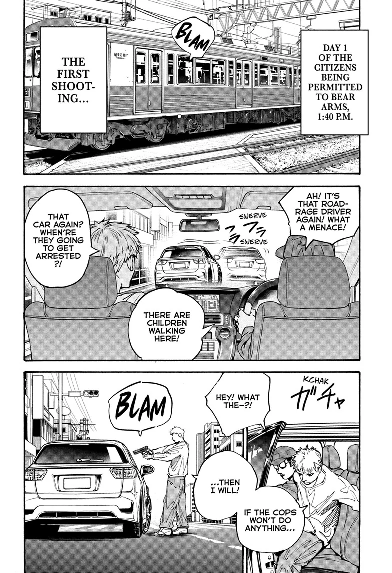 Sakamoto Days Chapter 208 page 2 - Chapter 208: Domino Effect