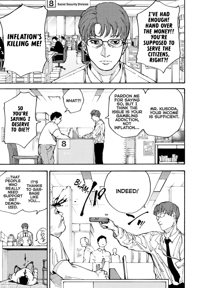 Sakamoto Days Chapter 208 page 3 - Chapter 208: Domino Effect