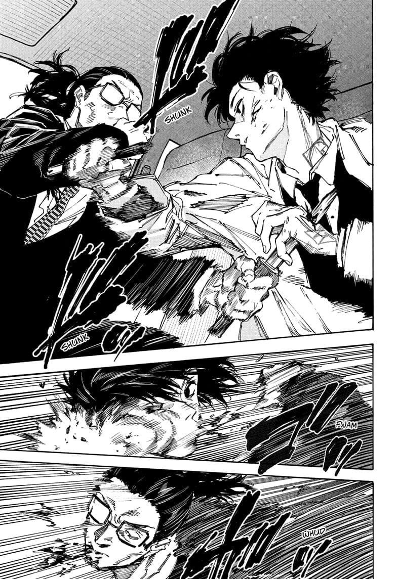 Sakamoto Days Chapter 222 page 15 - Chapter 222: The Battle Begins