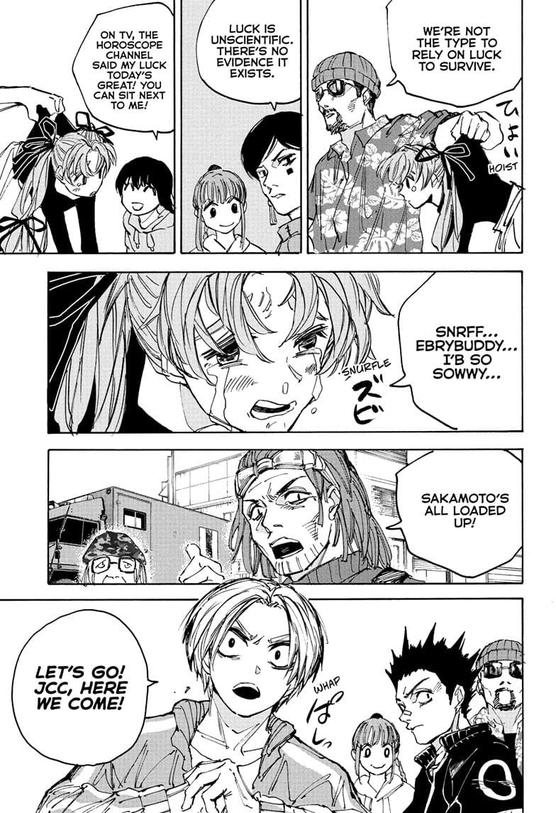 Sakamoto Days Chapter 224 page 11 - Chapter 224: Security Escort