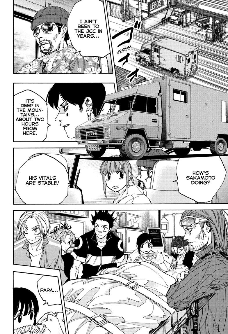 Sakamoto Days Chapter 224 page 12 - Chapter 224: Security Escort