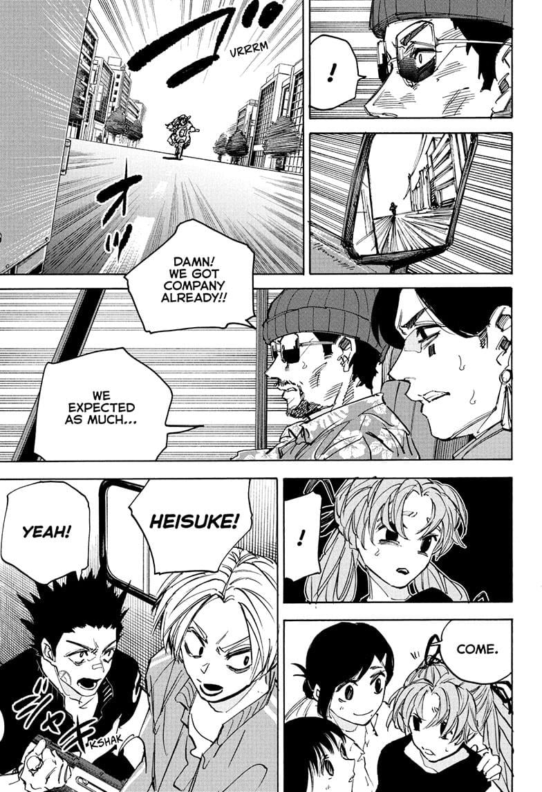 Sakamoto Days Chapter 224 page 13 - Chapter 224: Security Escort