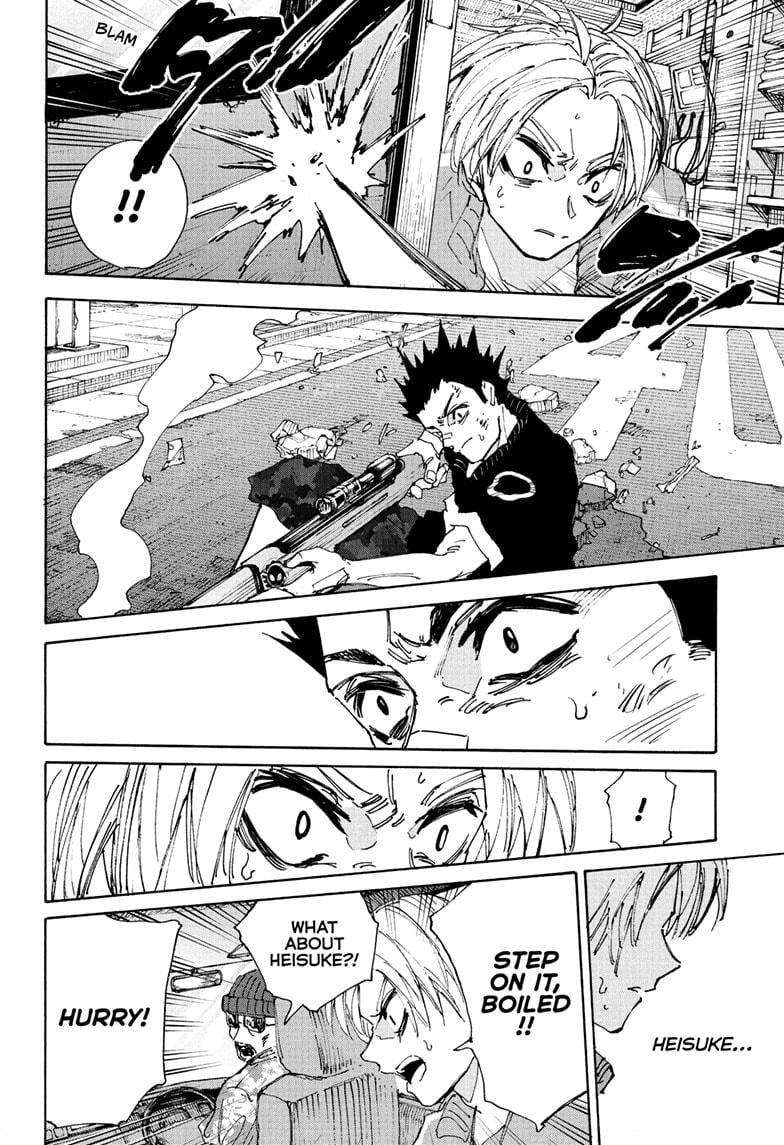 Sakamoto Days Chapter 224 page 18 - Chapter 224: Security Escort