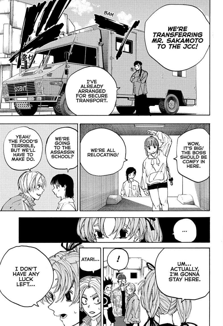 Sakamoto Days Chapter 224 page 9 - Chapter 224: Security Escort
