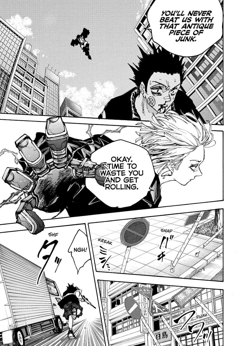 Sakamoto Days Chapter 225 page 15 - Chapter 225: Protecting What Matters