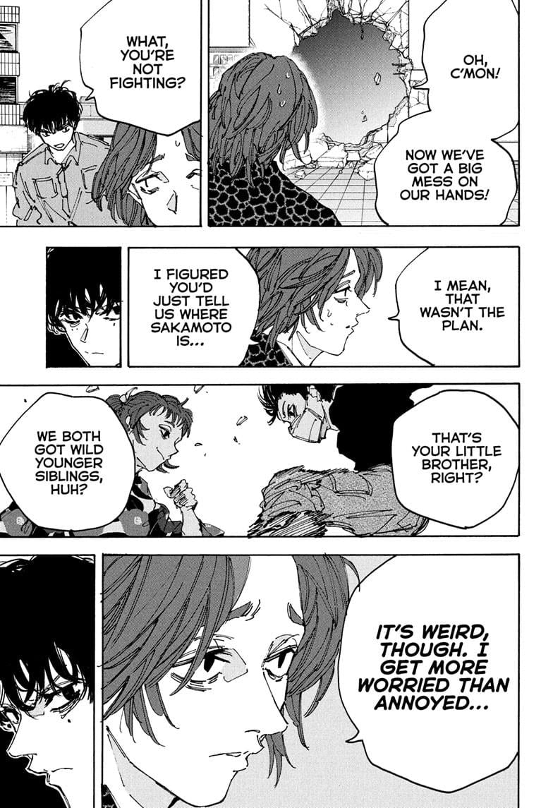 Sakamoto Days Chapter 232 page 11 - Chapter 232: Worry Wins
