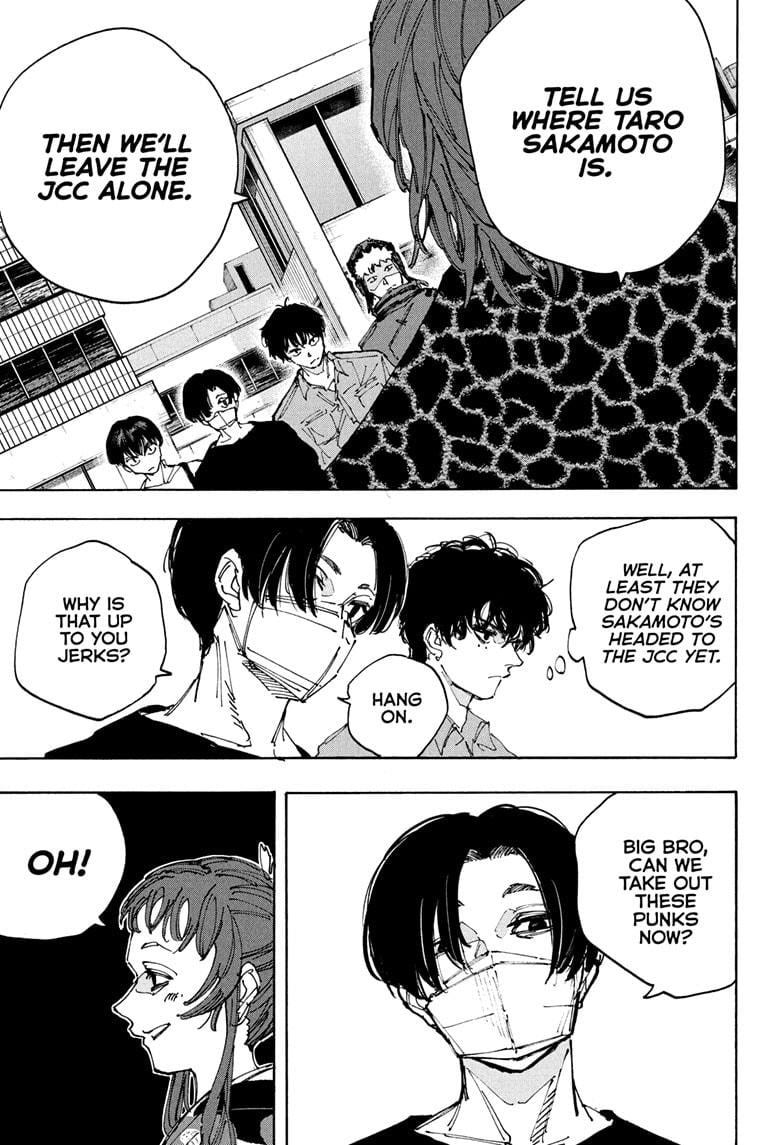 Sakamoto Days Chapter 232 page 3 - Chapter 232: Worry Wins