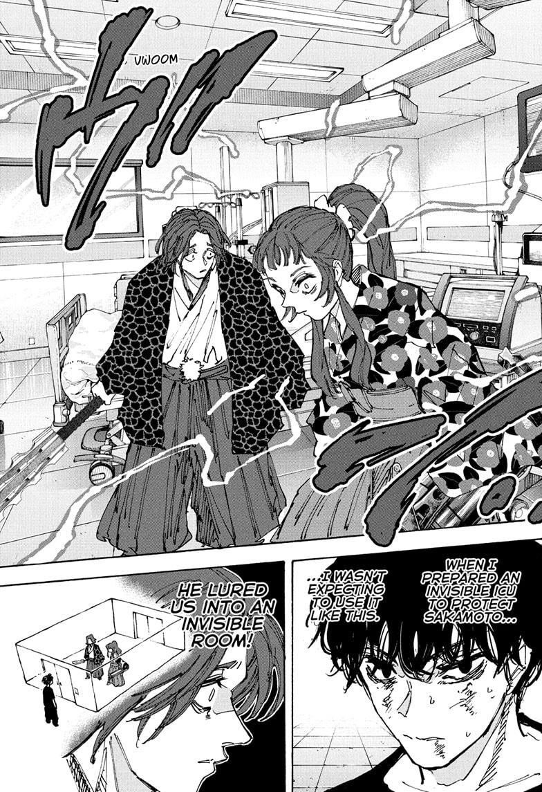 Sakamoto Days Chapter 234 page 11 - Chapter 234: Room 307