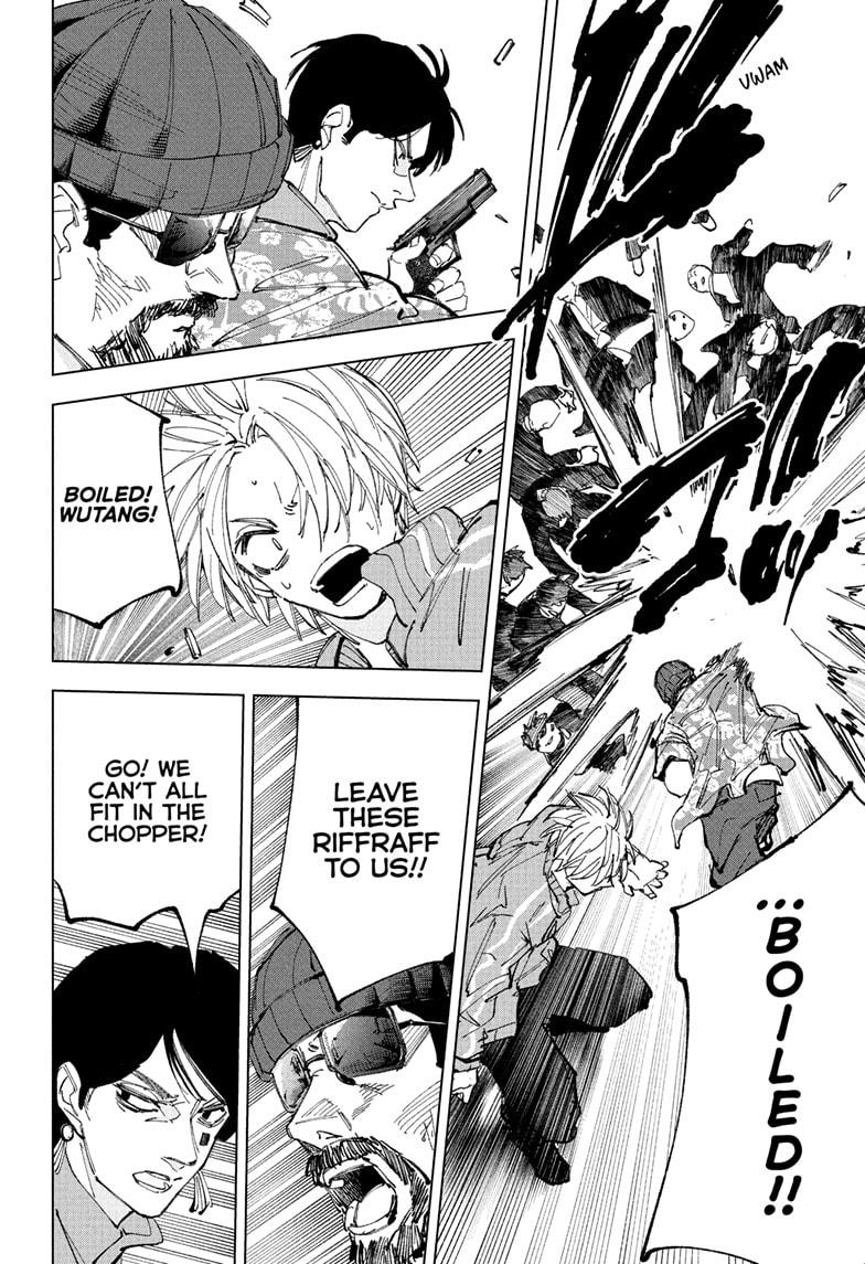 Sakamoto Days Chapter 239 page 6 - Chapter 239: Tinderbox