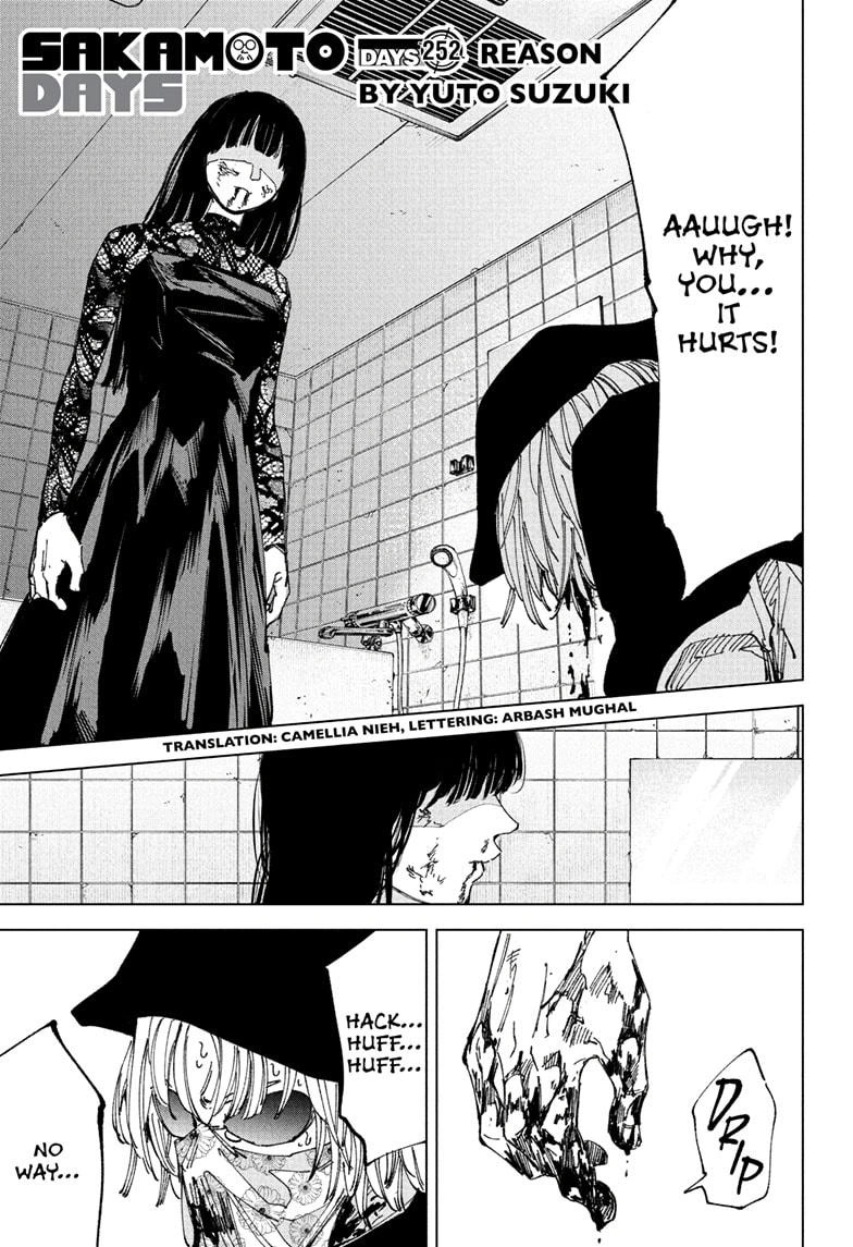 Sakamoto Days Chapter 252 page 1 - Chapter 252: Reason