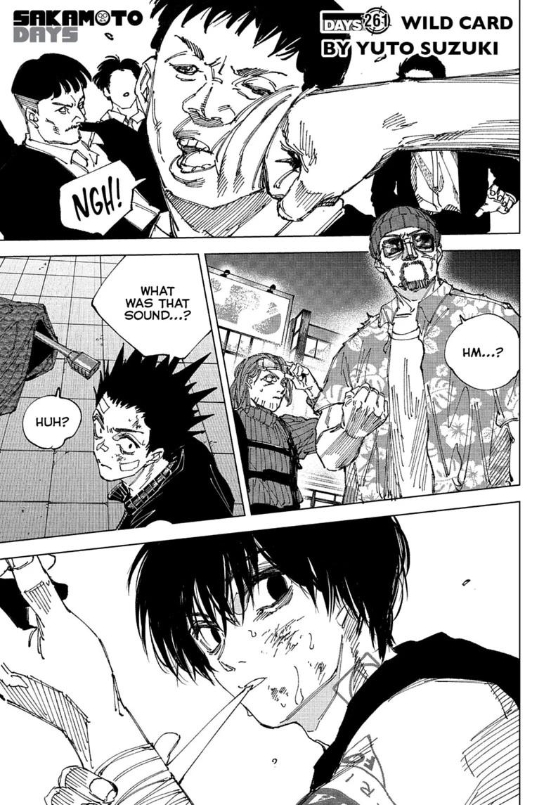 Sakamoto Days Chapter 261 page 1 - Chapter 261
