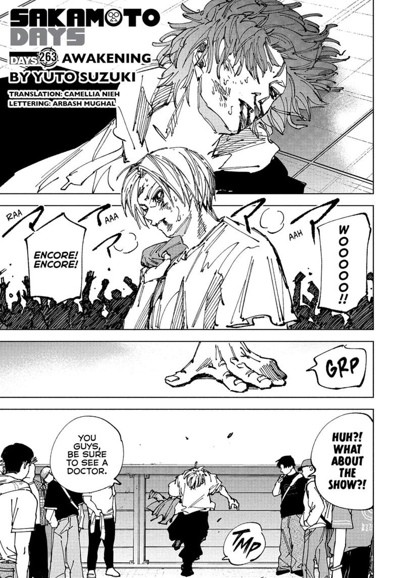 Sakamoto Days Chapter 263 page 1 - Chapter 263