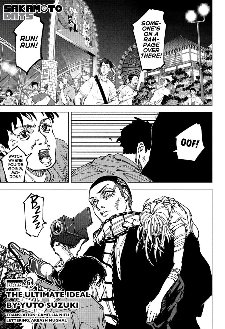 Sakamoto Days Chapter 264 page 1 - Chapter 264: Days 264 The Ultimate Ideal