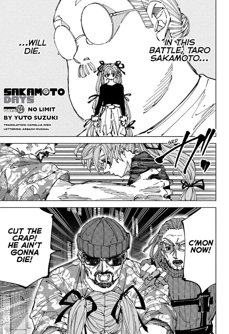 Sakamoto Days Chapter 266 page 1 - Chapter 266
