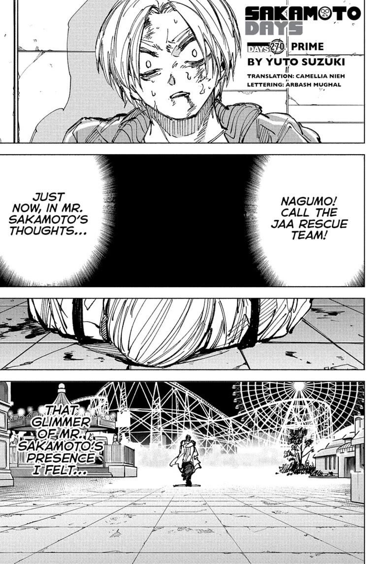 Sakamoto Days Chapter 270 page 1 - Chapter 270