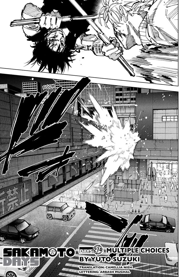 Sakamoto Days Chapter 274 page 1 - Chapter 274