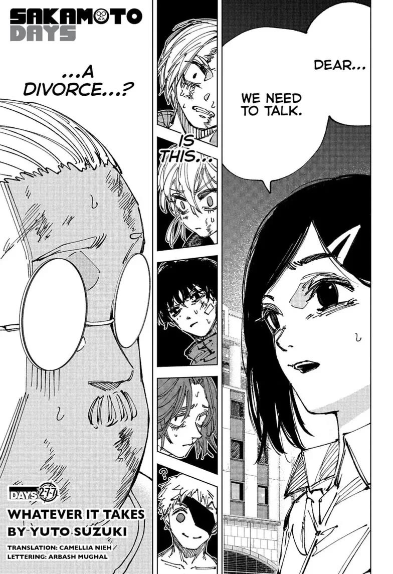 Sakamoto Days Chapter 277 page 1 - Chapter 277