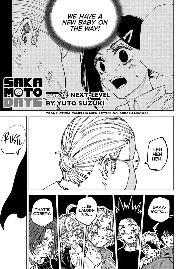 Sakamoto Days Chapter 278 page 1 - Chapter 278