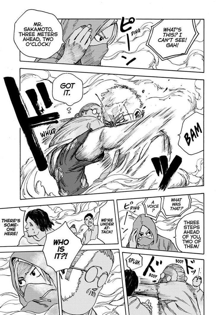 Sakamoto Days Chapter 3 page 17 - Chapter 3: Officer Nakase and the Mysterious Hero