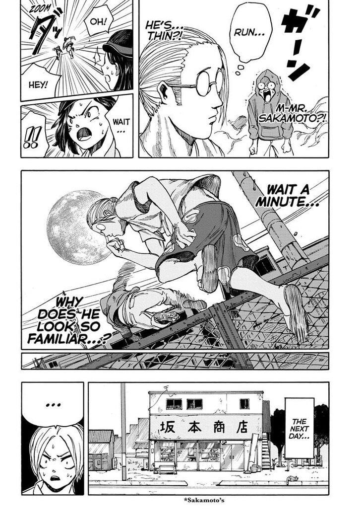 Sakamoto Days Chapter 3 page 22 - Chapter 3: Officer Nakase and the Mysterious Hero