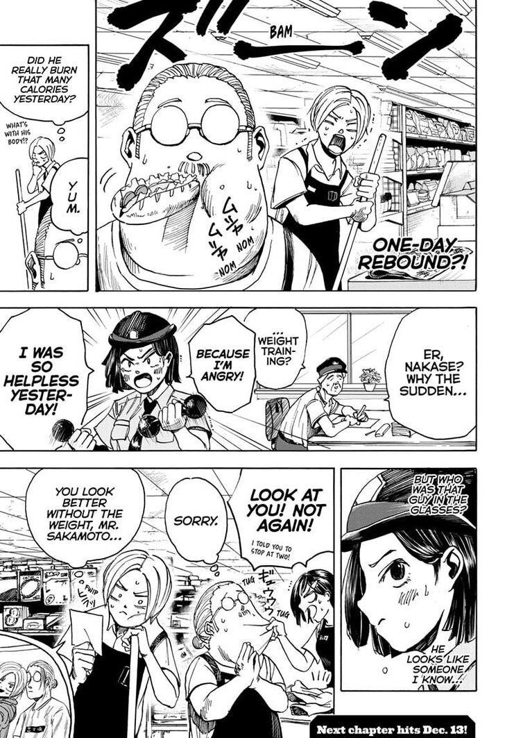 Sakamoto Days Chapter 3 page 23 - Chapter 3: Officer Nakase and the Mysterious Hero