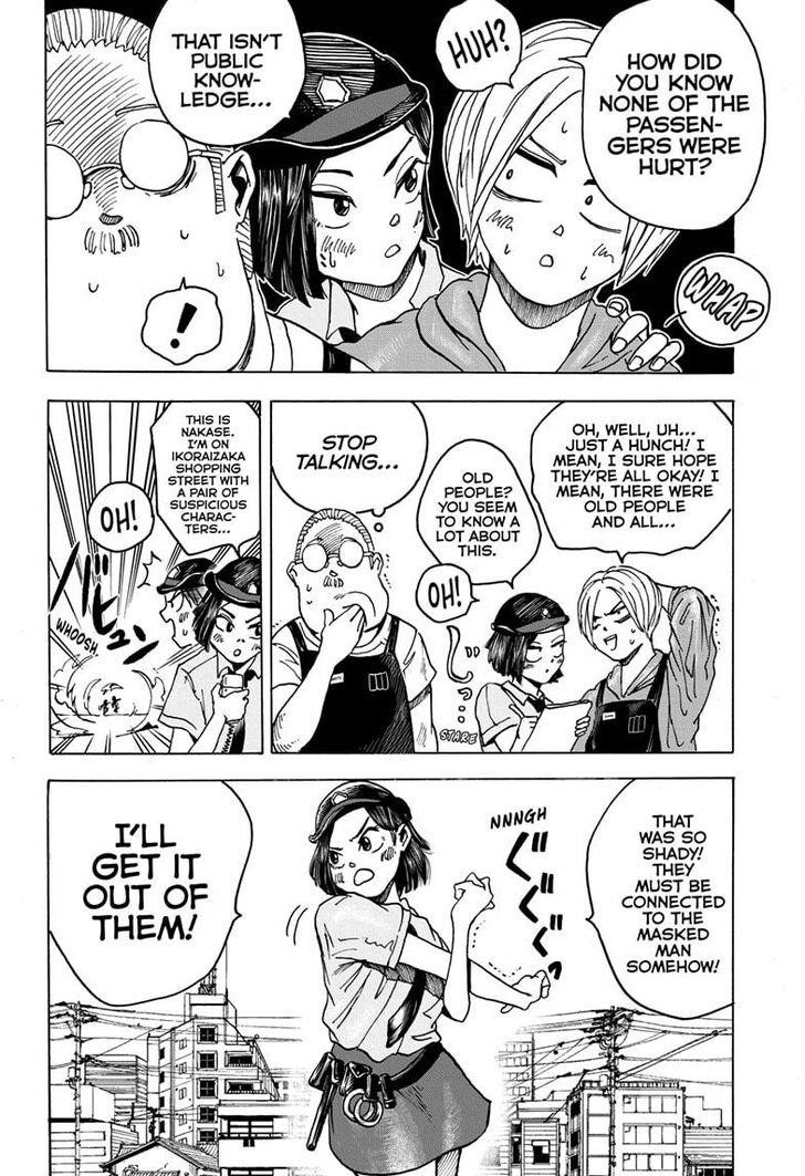 Sakamoto Days Chapter 3 page 4 - Chapter 3: Officer Nakase and the Mysterious Hero