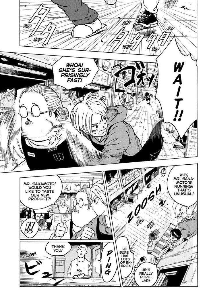 Sakamoto Days Chapter 3 page 5 - Chapter 3: Officer Nakase and the Mysterious Hero