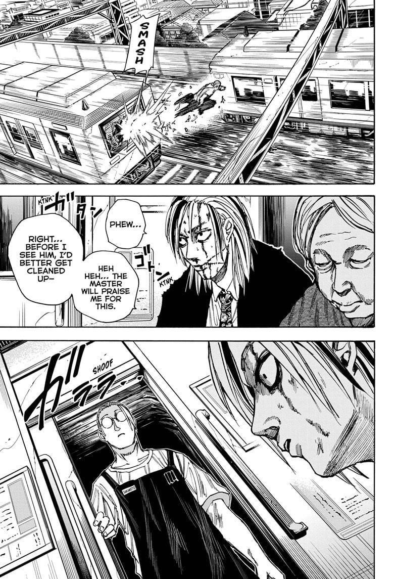 Sakamoto Days Chapter 30 page 13 - Chapter 30: Quiet on the Train