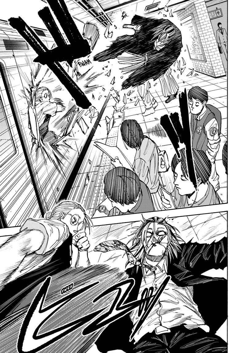Sakamoto Days Chapter 30 page 17 - Chapter 30: Quiet on the Train