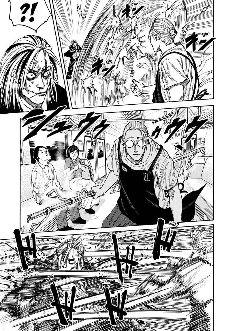 Sakamoto Days Chapter 30 page 9 - Chapter 30: Quiet on the Train