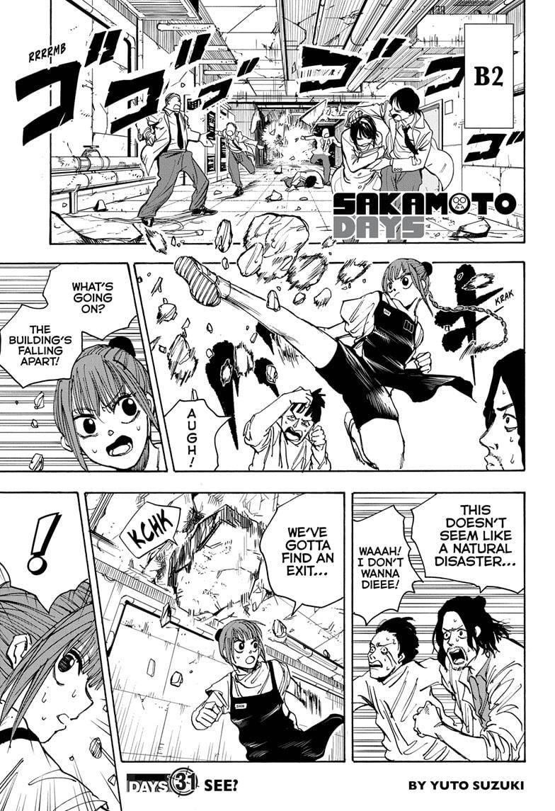 Sakamoto Days Chapter 31 page 1 - Chapter 31: See?
