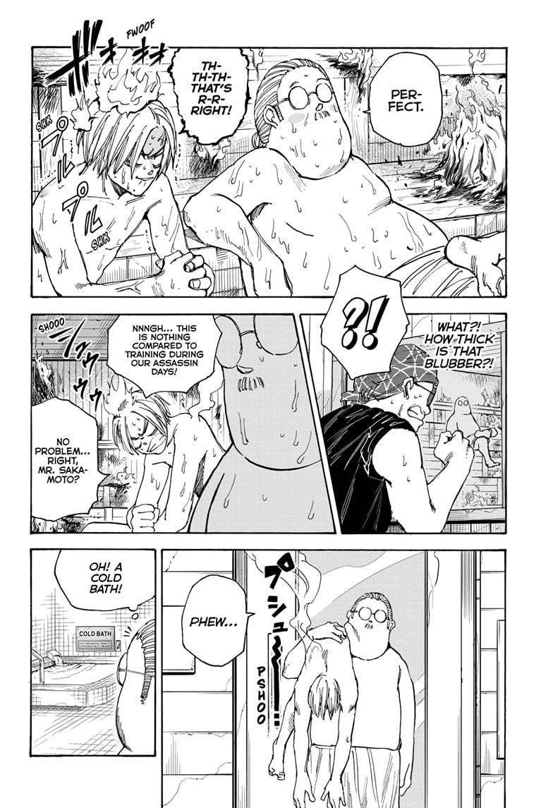 Sakamoto Days Chapter 32 page 10 - Chapter 32: Bathhouse Mode