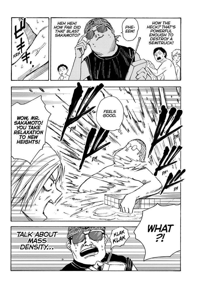 Sakamoto Days Chapter 32 page 8 - Chapter 32: Bathhouse Mode