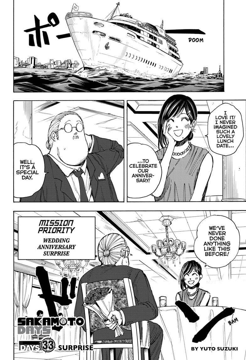 Sakamoto Days Chapter 33 page 2 - Chapter 33: Surprise