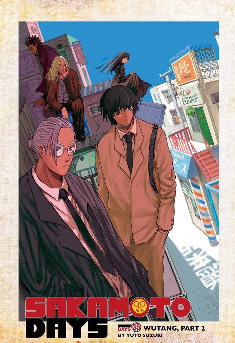 Sakamoto Days Chapter 35 page 1 - Chapter 35: Wutang, Part 2