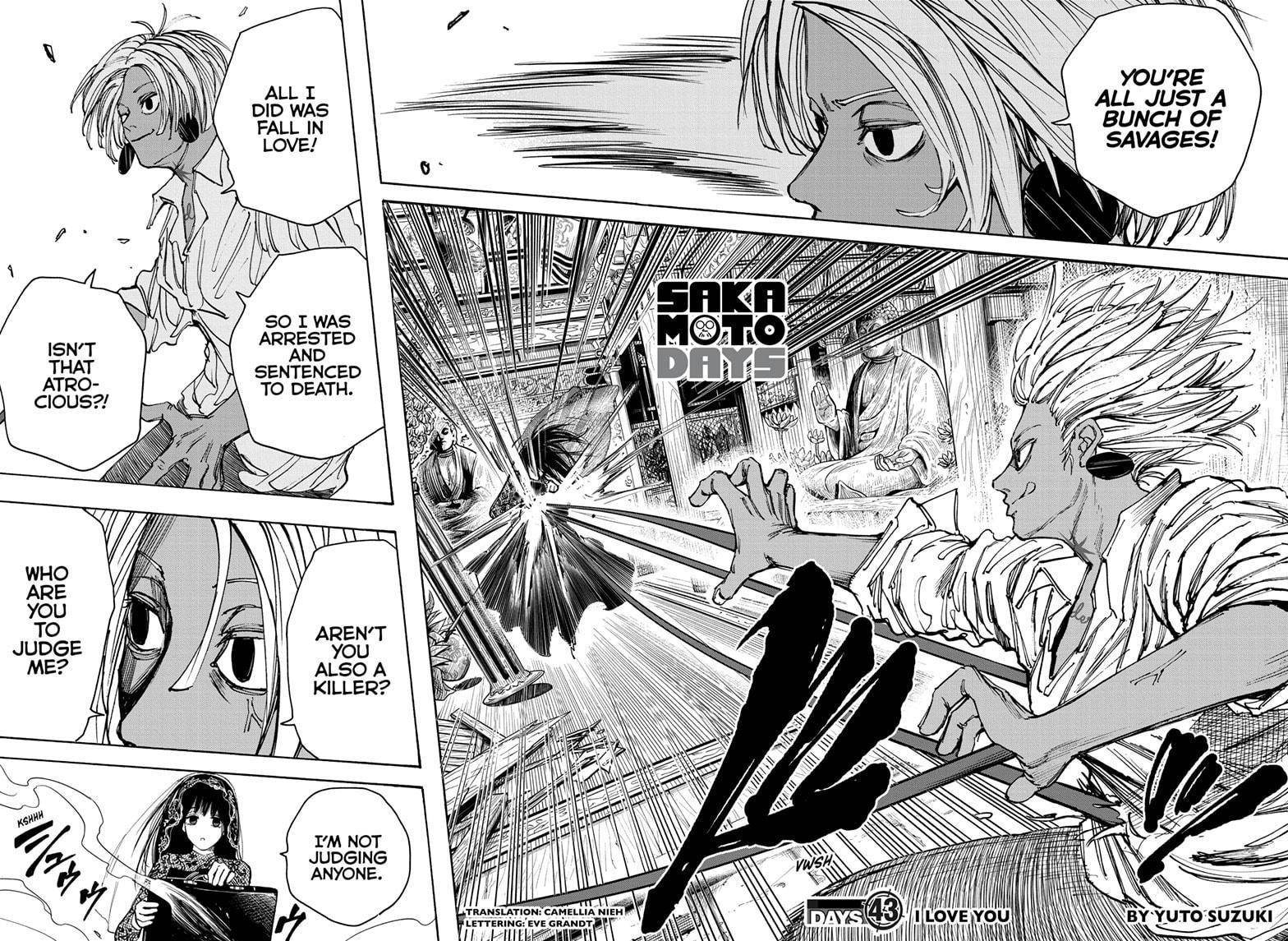 Sakamoto Days Chapter 43 page 2 - Chapter 43: I love you