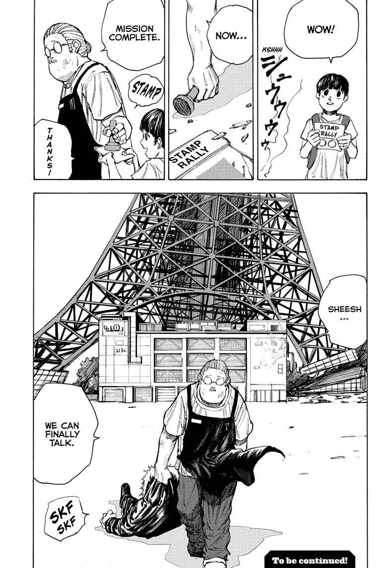 Sakamoto Days Chapter 49 page 18 - Chapter 49: Round and Round the Tower