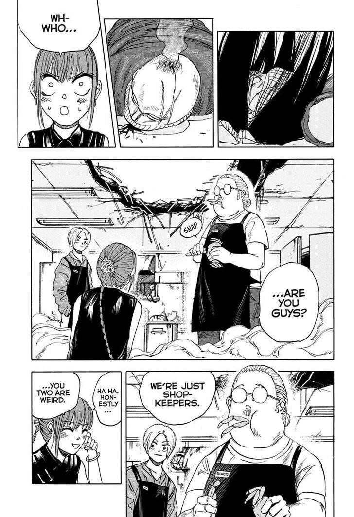 Sakamoto Days Chapter 5 page 13 - Chapter 5: Vs. Son Hee and Bacho