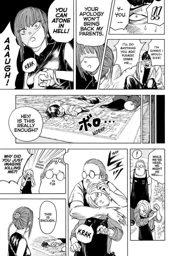 Sakamoto Days Chapter 5 page 15 - Chapter 5: Vs. Son Hee and Bacho