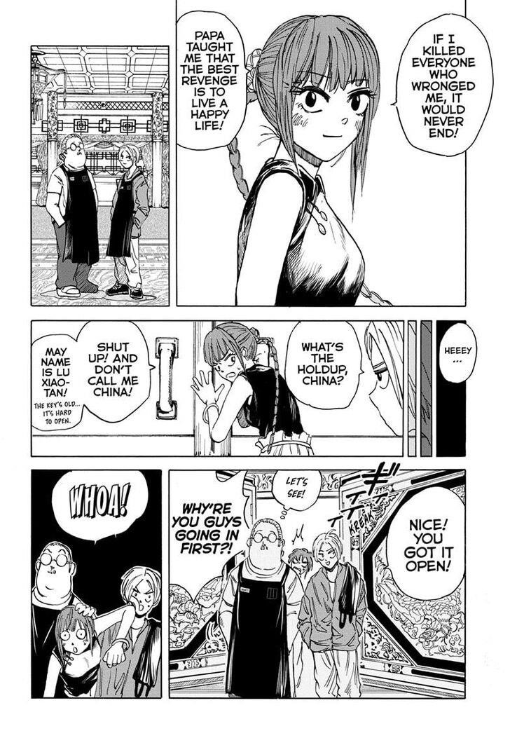 Sakamoto Days Chapter 5 page 16 - Chapter 5: Vs. Son Hee and Bacho