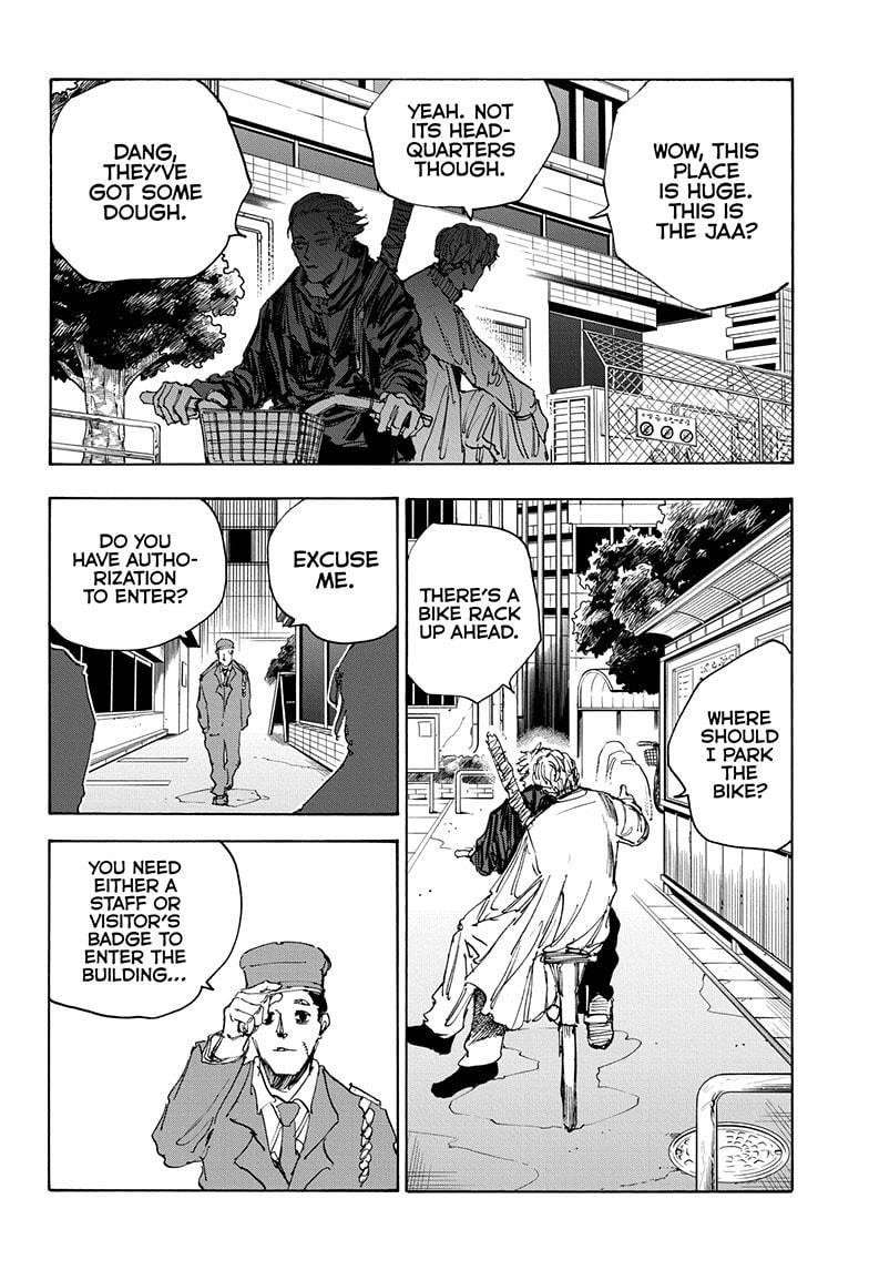 Sakamoto Days Chapter 50 page 14 - Chapter 50: Bicycle