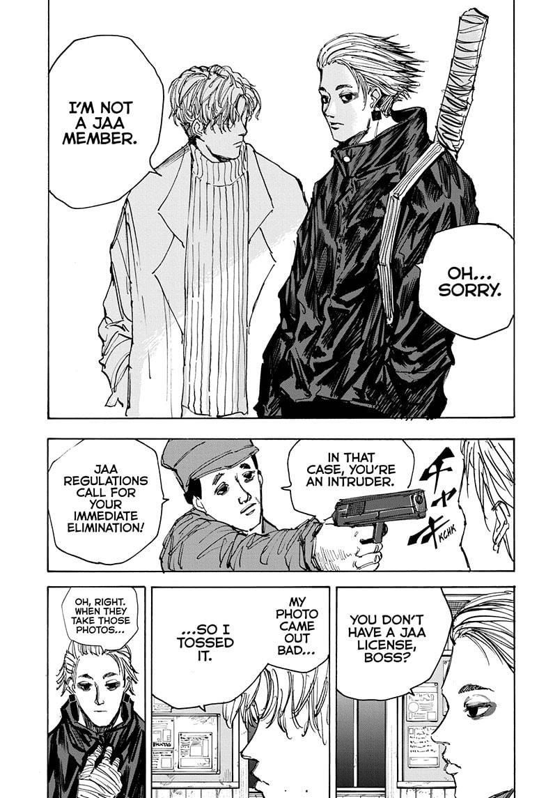 Sakamoto Days Chapter 50 page 15 - Chapter 50: Bicycle