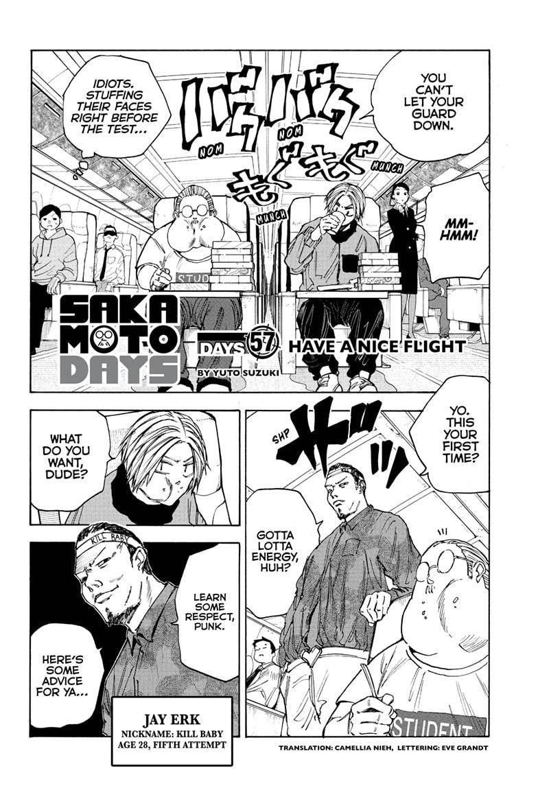 Sakamoto Days Chapter 57 page 2 - Chapter 57: Have a Nice Flight