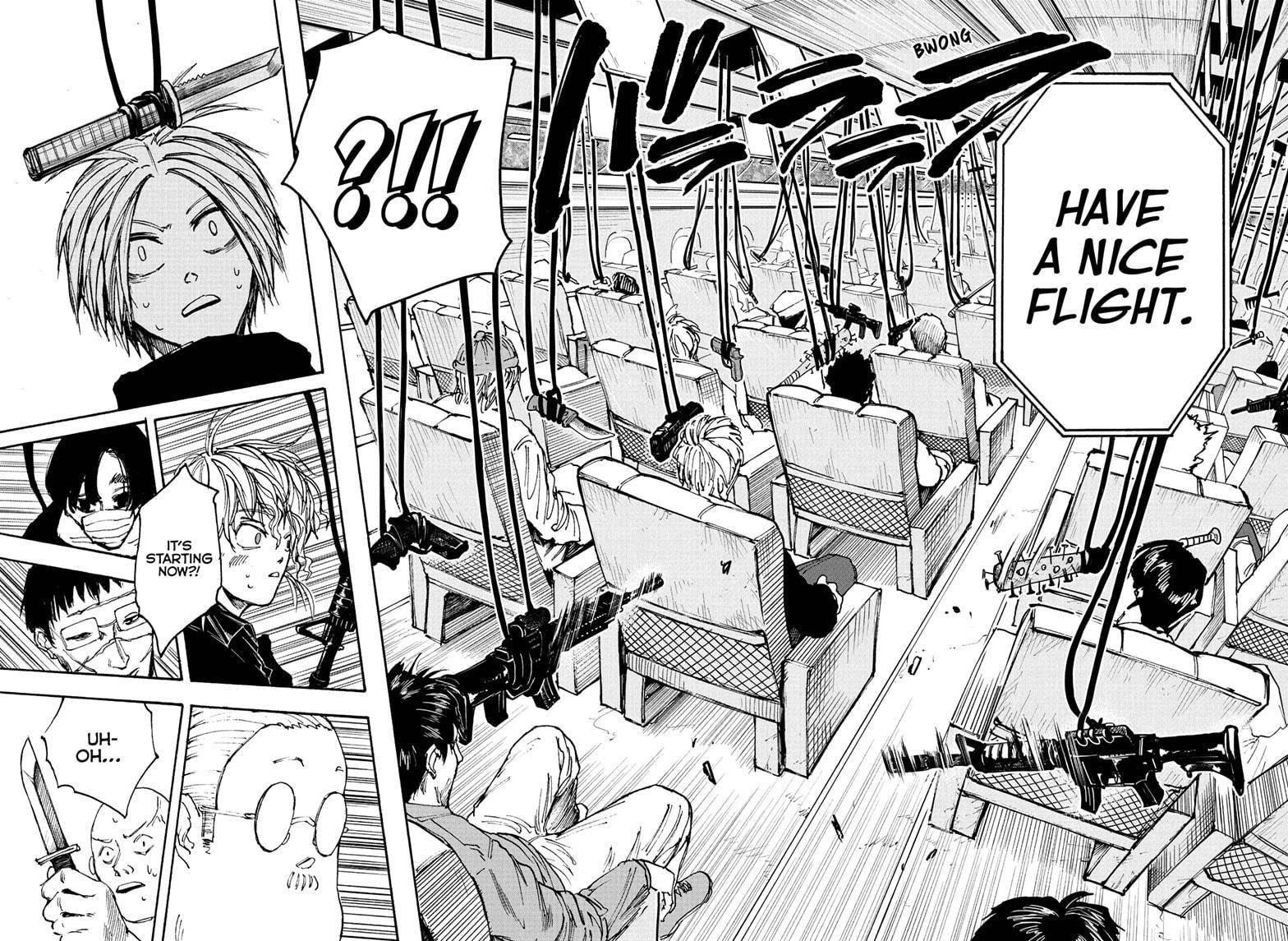 Sakamoto Days Chapter 57 page 8 - Chapter 57: Have a Nice Flight