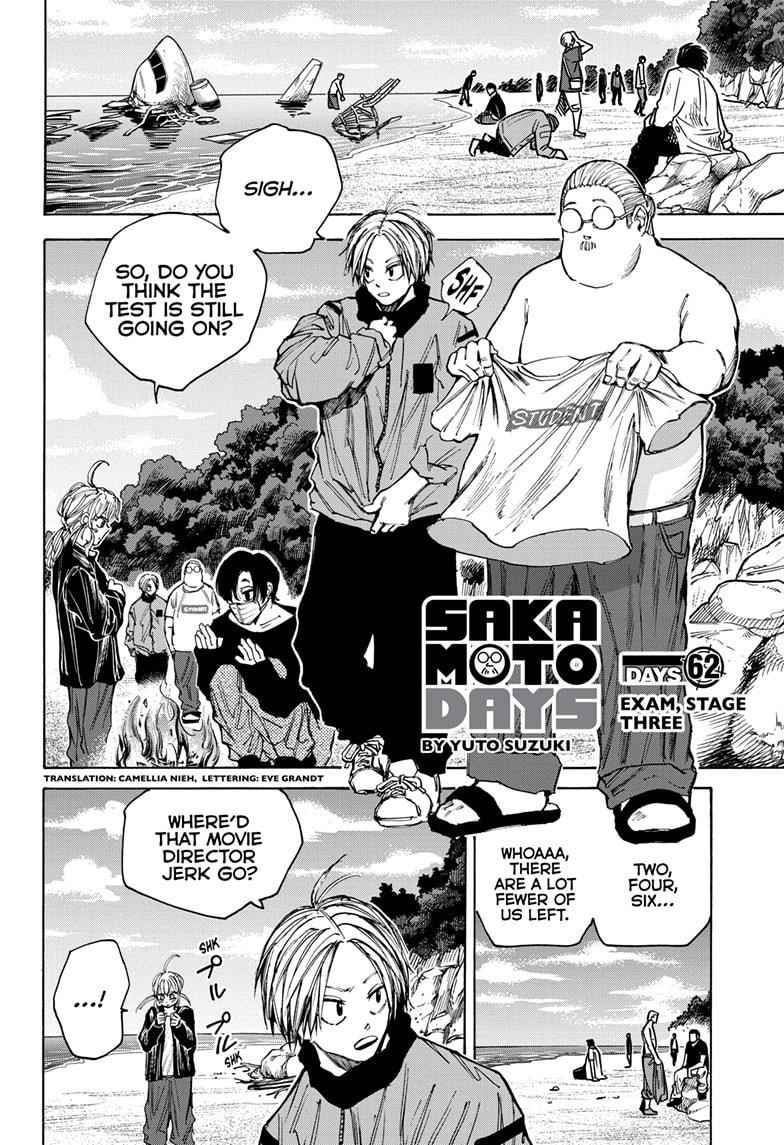 Sakamoto Days Chapter 62 page 2 - Chapter 62: Exam, Stage Three