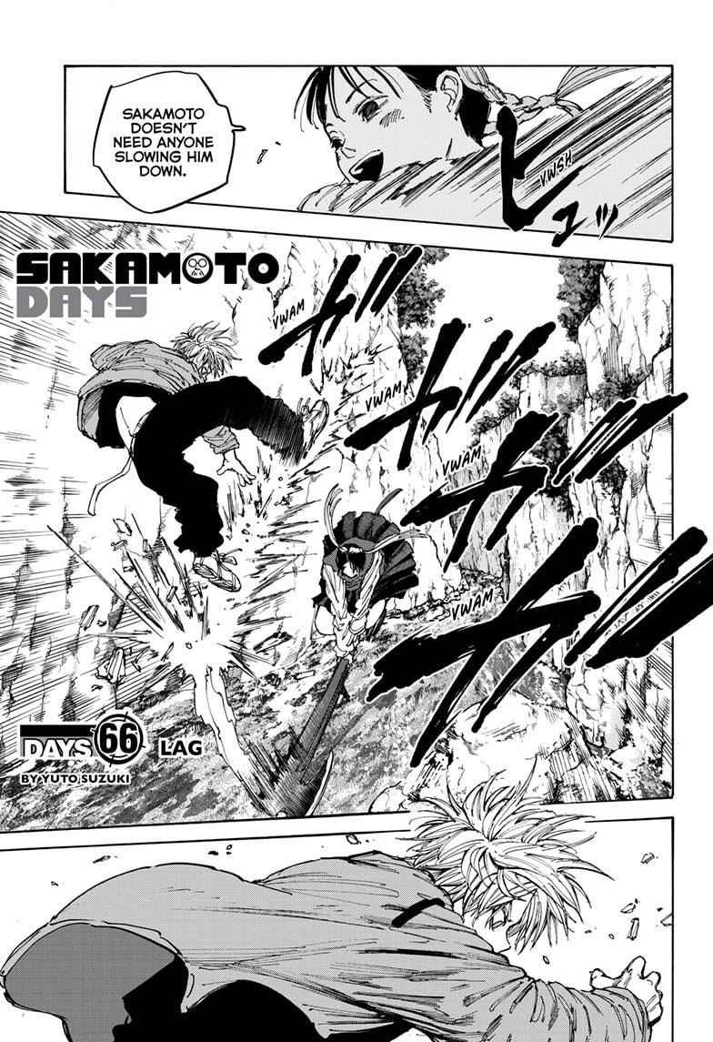 Sakamoto Days Chapter 66 page 1 - Chapter 66: Lag